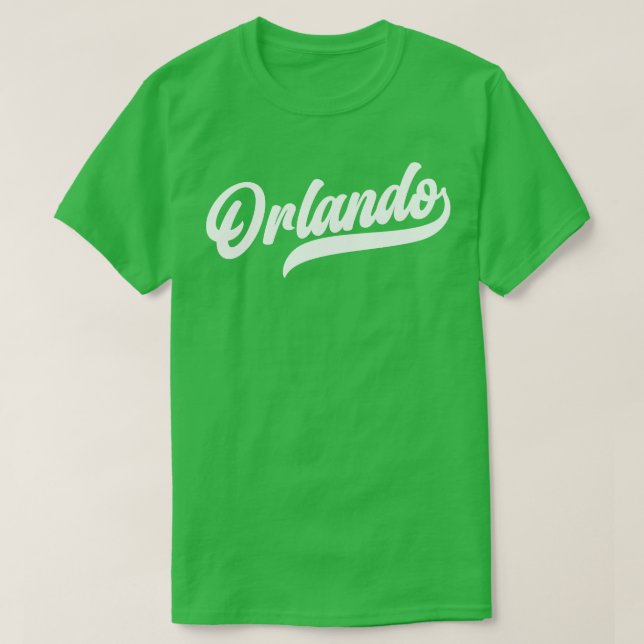 Camiseta Orlando Retro Orlando Magic (Diseño del anverso)