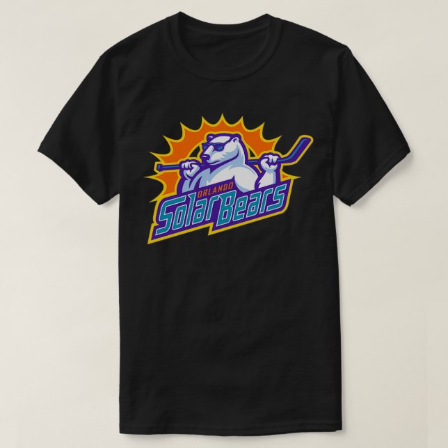 Camiseta Orlando Solar Bears Classic TShirt (Diseño del anverso)