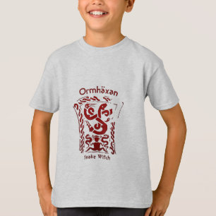Camiseta Ormhäxan Snake Witch Rune