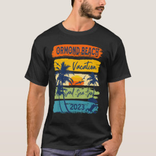 Camiseta Ormond Beach Florida Vacation 2023 Family Group Su