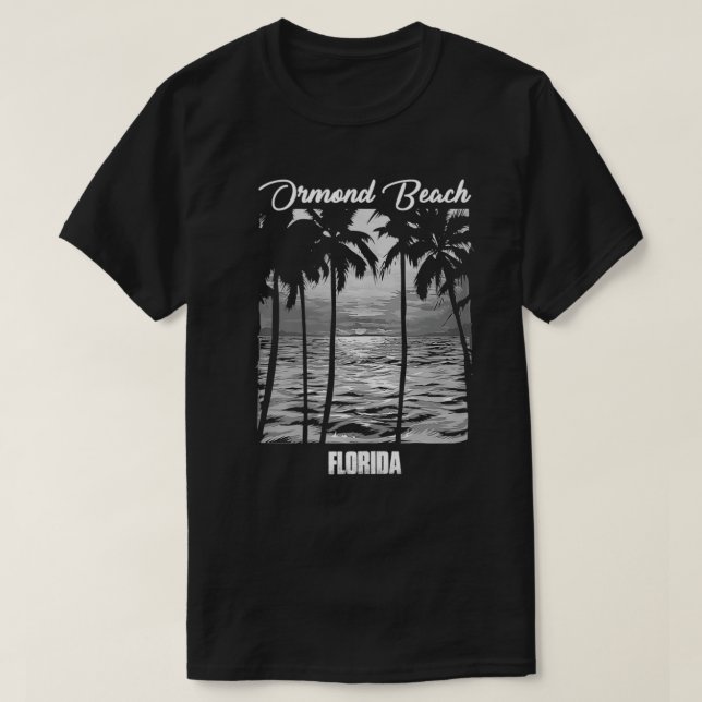 Camiseta Ormond Beach Souvenir Florida Recordatorio (Diseño del anverso)