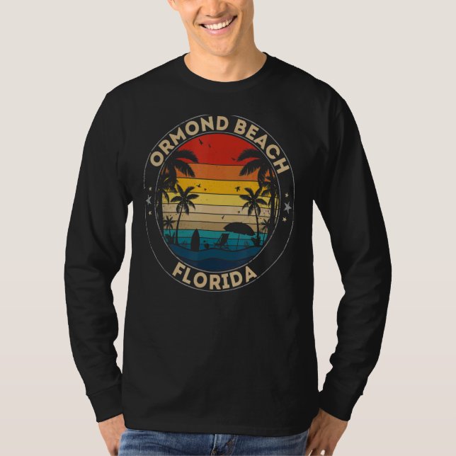 Camiseta Ormond Beach Souvenir Florida Recordatorio (Anverso)