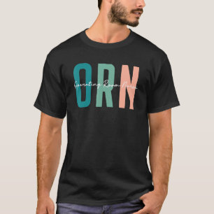 Camiseta ORN Trabajo sala de operaciones Enfermero Apreciar