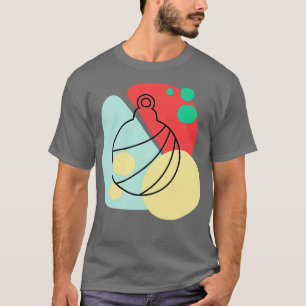 Camiseta Ornamento abstracto