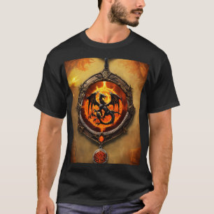 Camiseta "Ornamento acrílico vibrante - Diseño de productos