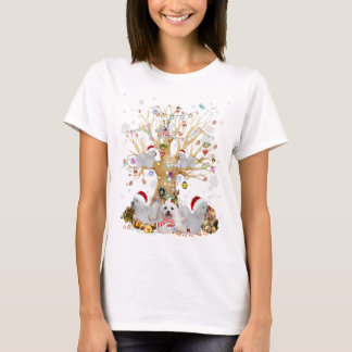 Camiseta Ornamento De Árbol De Navidad De Coton De Tulear P