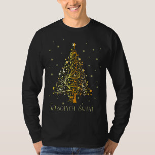 Camiseta Ornamento de decoración del árbol de Navidad polac