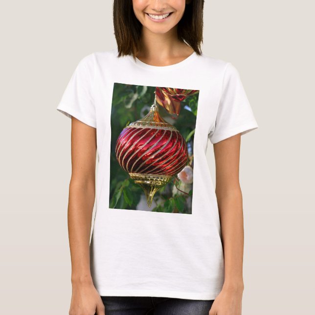 Camiseta Ornamento de Navidad (Anverso)