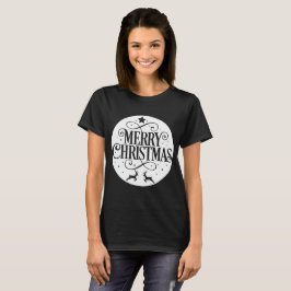 Camiseta Ornamento del árbol de navidad de Feliz