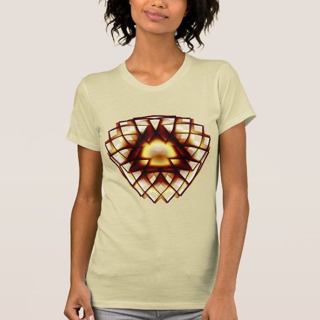 Camiseta Ornamento místico (Anverso)