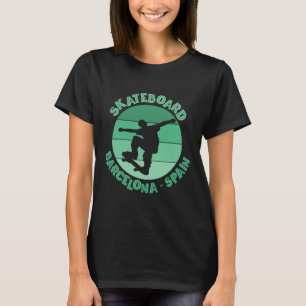 Camiseta Ornamento para Skateboarder de Rcelona Skateboardi