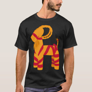Camiseta Ornamento sueco de cabra de paja de Halmbock