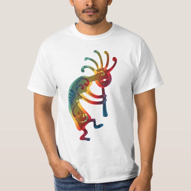 Camiseta Ornamentos de KOKOPELLI + sus ideas (Anverso)