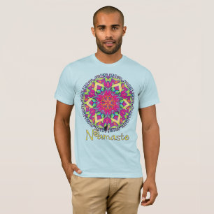 Camiseta Ornate Namaste Caleidoscopio