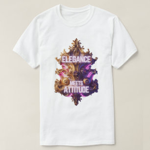 Camiseta Ornate Opulence - Elegance Conoce la Actitud