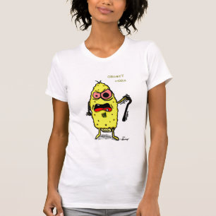 Camiseta Ornery Corn Womens Petite T-Shirt