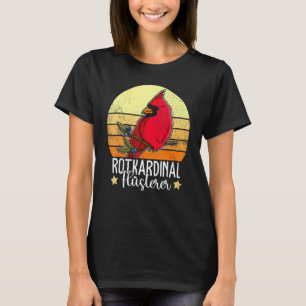 Camiseta Ornit del Jardín de Pájaros Rojos