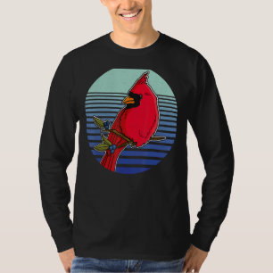Camiseta Ornit del Jardín de Pájaros Rojos