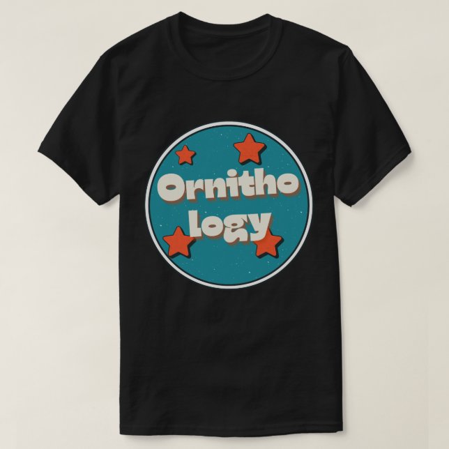Camiseta Ornitología (Diseño del anverso)