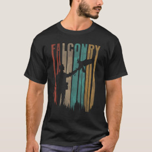 Camiseta Ornitología Birder Falconer Falconry Hunting Vinta
