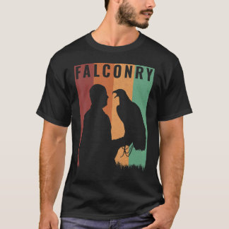 Camiseta Ornitología Birder Falconer Falconry Hunting Vinta
