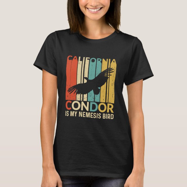 Camiseta Ornitología California Condor Nemesis (Anverso)
