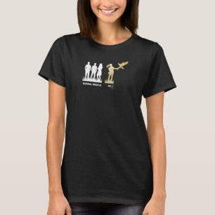 Camiseta Ornitología de halconería femenina Birder Halconer