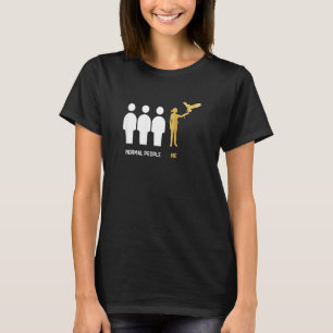 Camiseta Ornitología de Halconería Femenina Halconera Norma