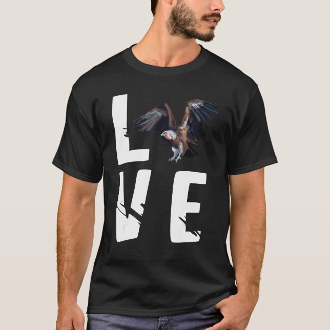 Camiseta Ornitología de Scavenger Carrion Bird Watcher Love (Anverso)