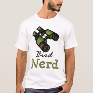 Camiseta Ornitología del empollón del pájaro