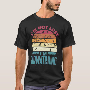 Camiseta Ornitología El Pájaro No Me Pierde La Mirada De Av