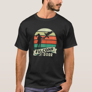 Camiseta Ornitología femenina Cazadora de halcones Halconer