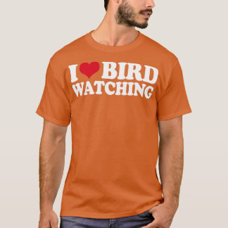 Camiseta Ornitología Observación de aves Me encanta observa