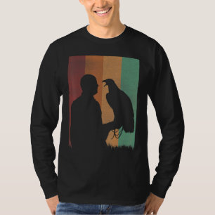 Camiseta Ornitología Observador de Aves Halconero Cetrería