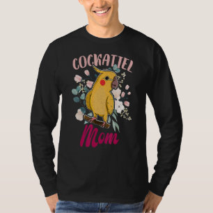 Camiseta Ornitólogo biólogo Cockatiel Mirador de aves 14