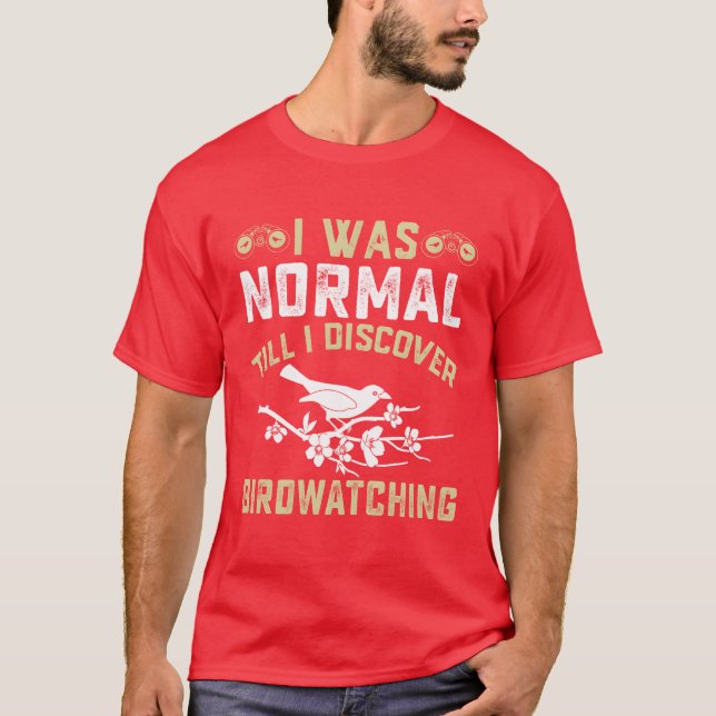 Camiseta Ornitólogo Birdwatcher (Anverso)