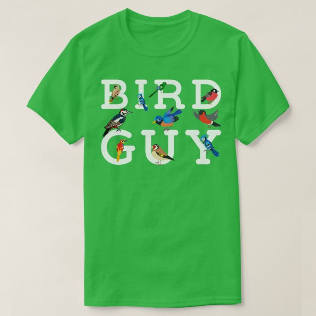 Camiseta Ornitólogo Birdwatcher Birdwatching (Diseño del anverso)