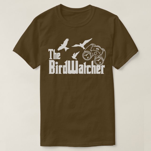 Camiseta Ornitólogo de observación de aves (Diseño del anverso)
