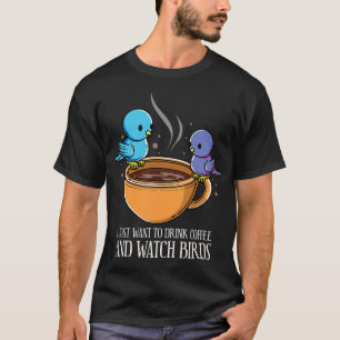 Camiseta Ornitólogo de observación de aves Birdavistador