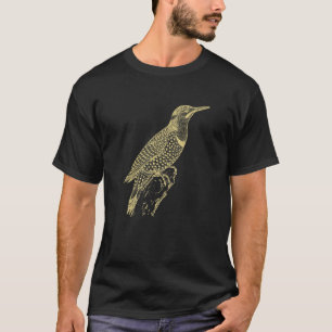Camiseta Ornitólogo de observación de aves del paro del nor