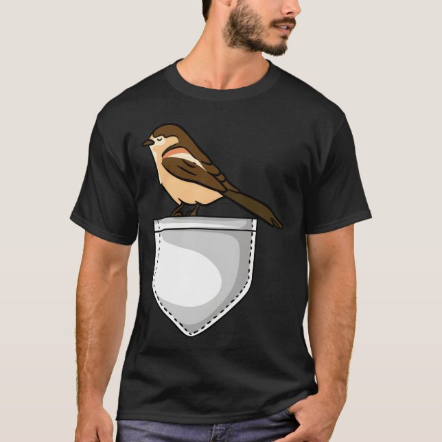 Camiseta Ornitólogo de observación de aves sondas Camping r (Anverso)