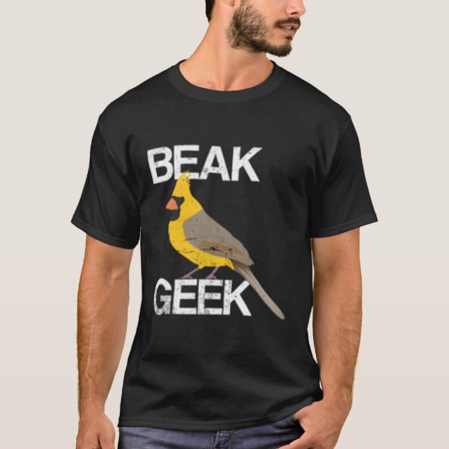 Camiseta Ornitólogo Nerds Beak Geek Birdwatching Bird (Anverso)