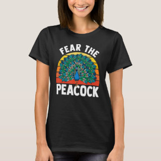 Camiseta Ornitólogo Profesional Zookeeper Peacock