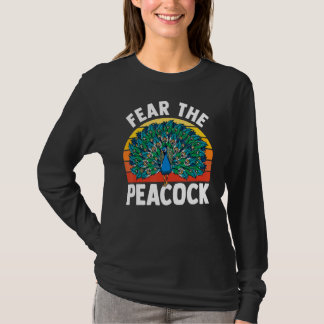 Camiseta Ornitólogo Profesional Zookeeper Peacock