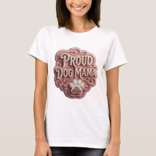 Camiseta Oro Atractivo DISEÑO PERSONALIZADO ORGULLOSA MAMÁ 