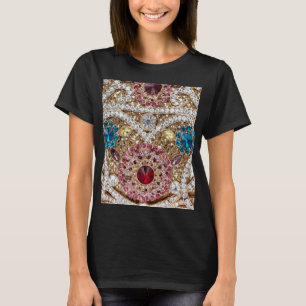 Camiseta oro azul turquesa de plata dorada burdeos rosa boh