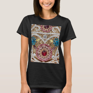 Camiseta oro azul turquesa de plata dorada burdeos rosa boh