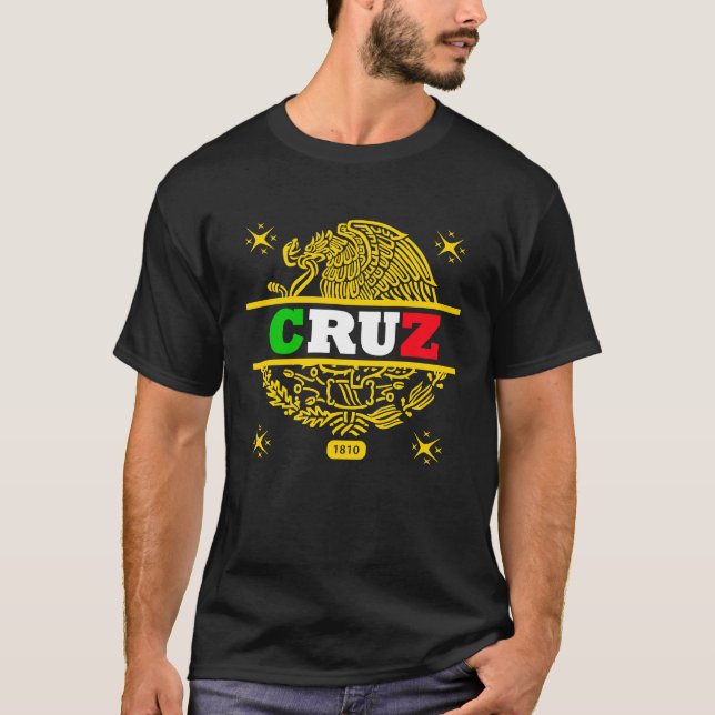 CAMISETA ORO CRUZ MÉXICO (Anverso)