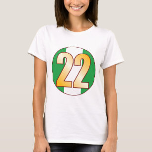 Camiseta Oro de 22 NIGERIA