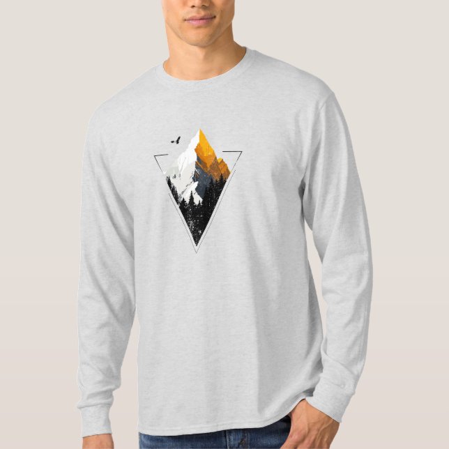 Camiseta Oro de bosque de montaña (Anverso)